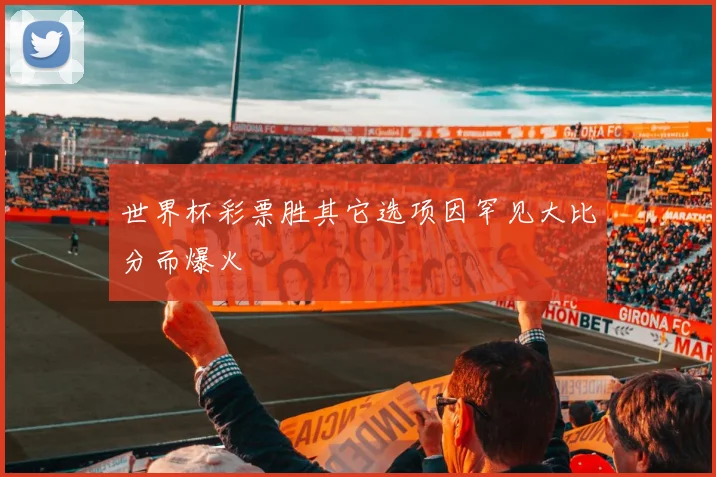 世界杯彩票胜其它选项因罕见大比分而爆火